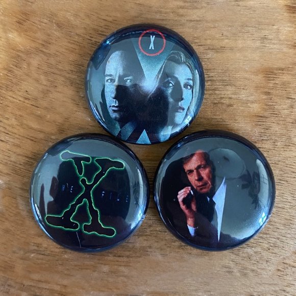 X-Files 1" Pinback Button Set - Picture 3 of 3